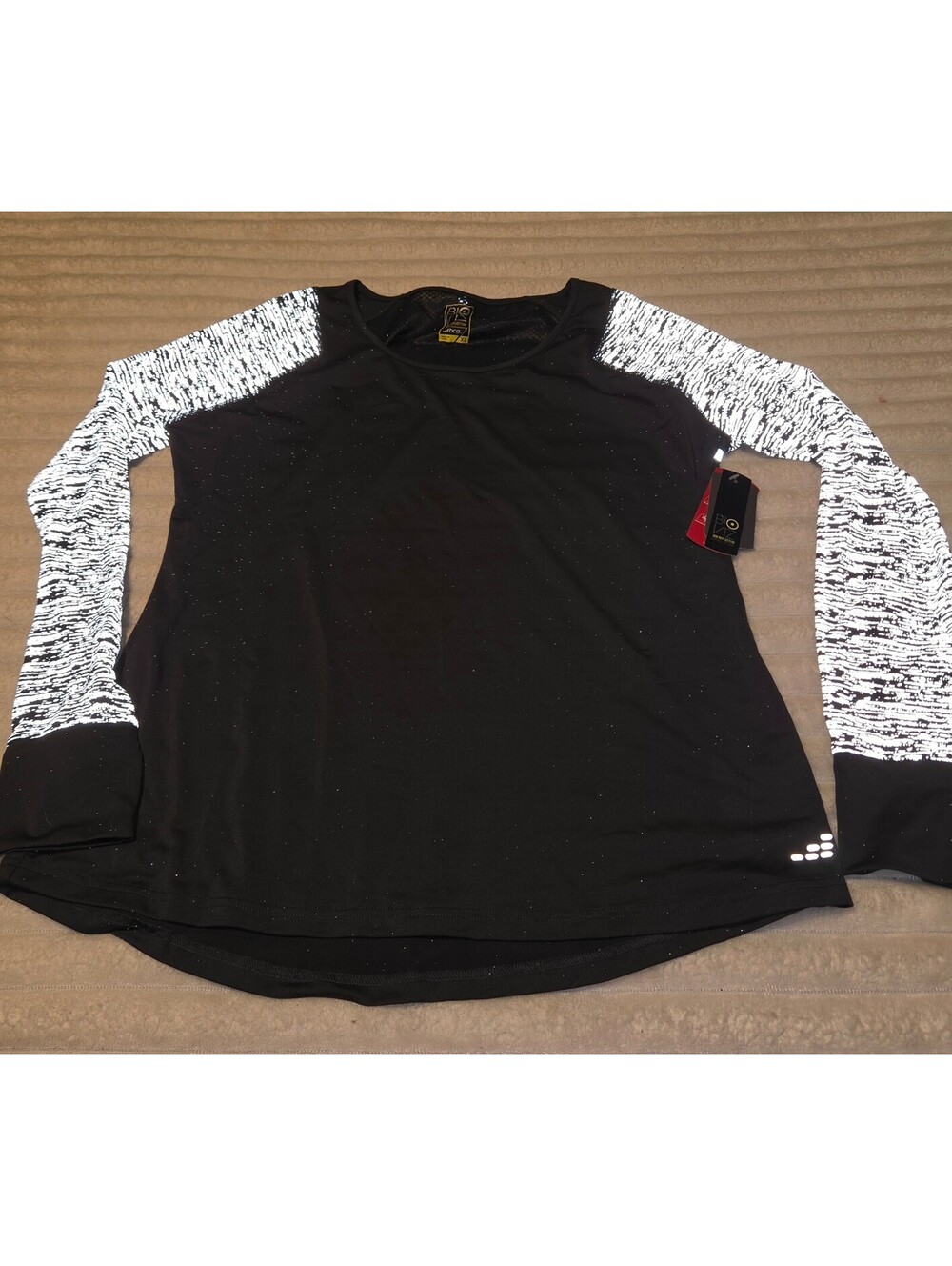 bcg Bio Viz 360 Reflective Long Sleeve Athletic Shirt XL